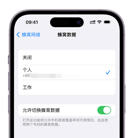 石渠苹果维修服务分享如何在iPhone上使用双卡 